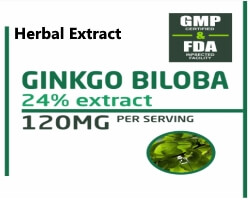 Wholesale Ginkgo Biloba Extract Herbal Supplement