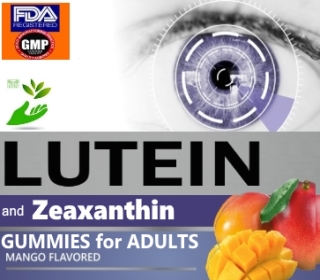 White Label Gummy Lutein with Zeaxanthin Wholesale Supplement