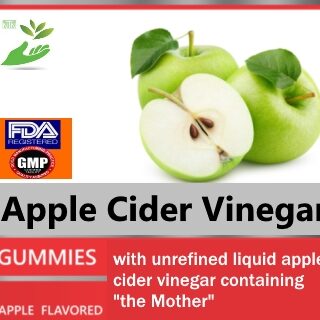 Private Label Apple Cider Vinegar Gummy Wholesale Nutraceutical Supplement Distributor - Bulk Supplements Available