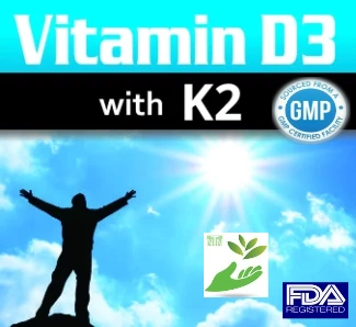 Private Label Vitamin D3 with Vitamin K-2 Supplement Distributor