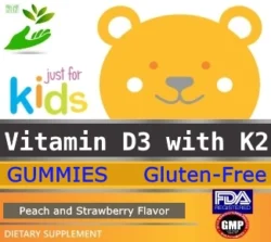 Private Label Kids Gummy Vitamin D3 with K2 Wholesale Distributor