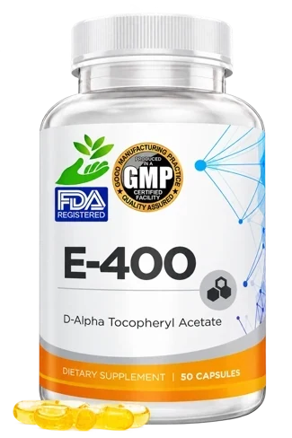Wholesale Private Label E-400 IU Vitamin E Liquid Capsules