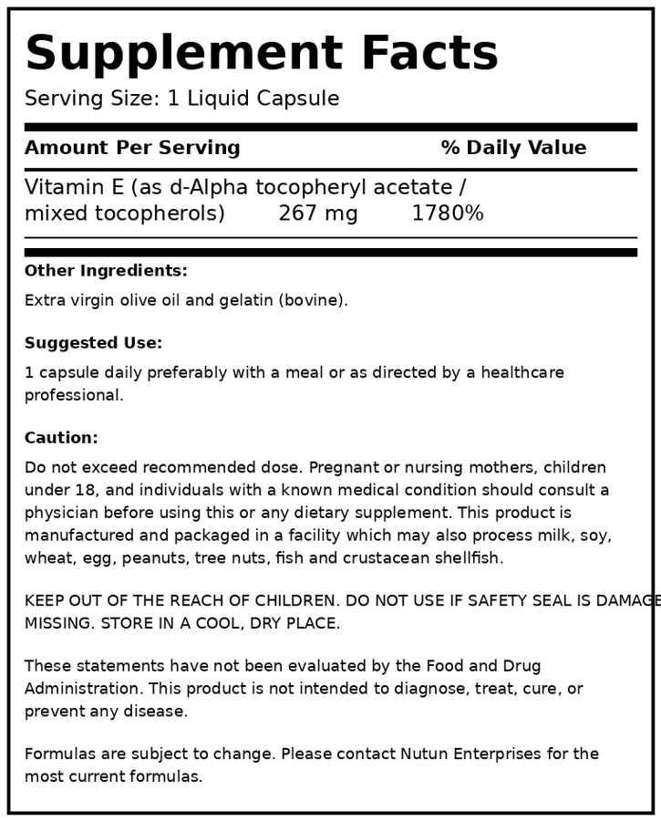Supplement Facts