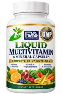 Private Label Liquid Multivitamin & Mineral Capsules