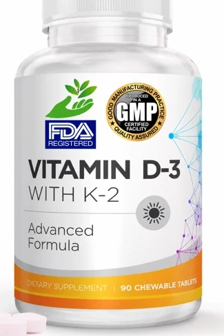 Private Label Vitamin D-3 with K-2 Chewable