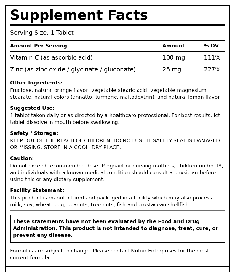 Supplement Facts