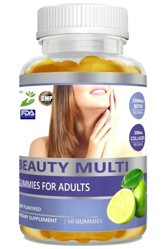Private Label Lime Beauty Multi Gummies Wholesale Distributor