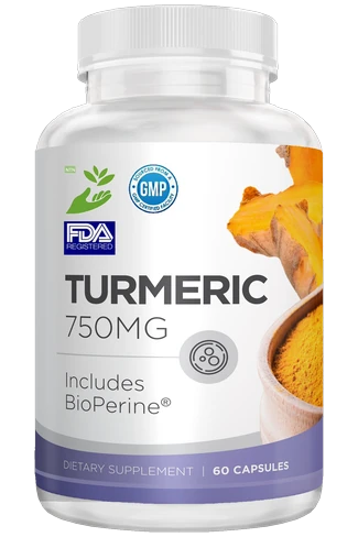 Private Label Turmeric 750mg Wholesale Distributor