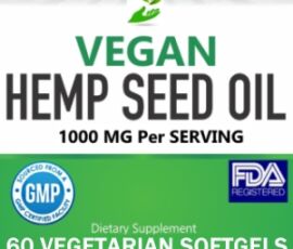 Private/White Label Vegan Hemp Seed Oil Supplement White Label Vegan Hemp Seed Oil Supplement Distributor